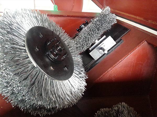 無(wú)酸洗除銹機(jī)用鋼絲刷